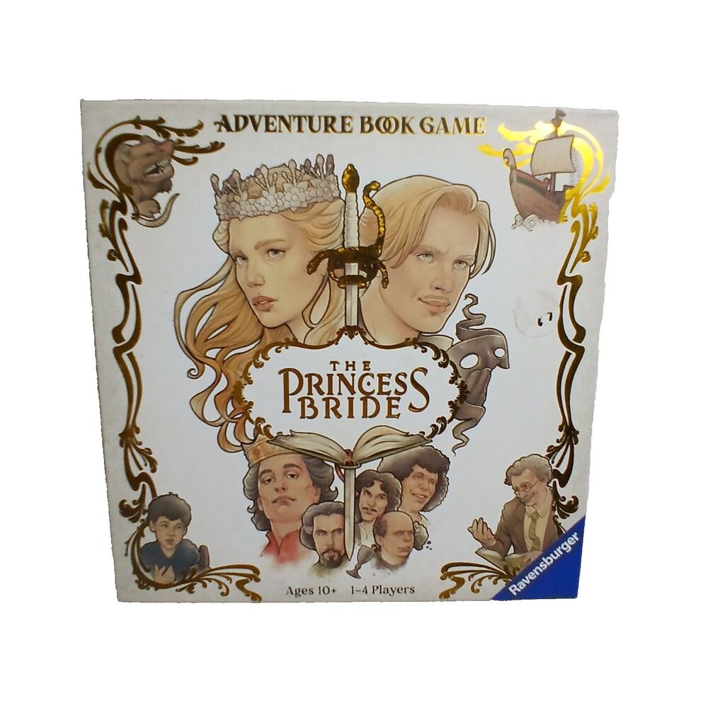 The Princess Bride Adventure Book Board Game by Ravensburger Ages 10+ 1-4 play